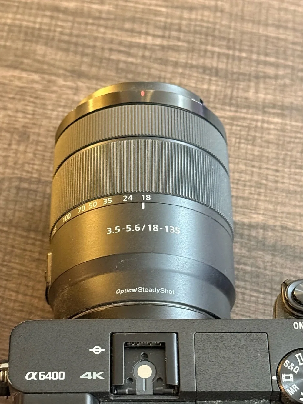 Sony Alpha A6400 Mirrorless Camera with Black Lenses